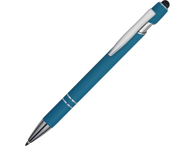 Ручка-стилус металлическая шариковая «Sway» soft-touch (K18381.22p)