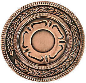 H6640/84 - Медаль наградная "Бронза"; бронзовый; 12х12х2,2 см; D=8,7 см; металл, дерево, стекло; лазерная грави